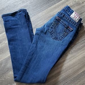 True Religion Dark Denim Jeans RN#112790
